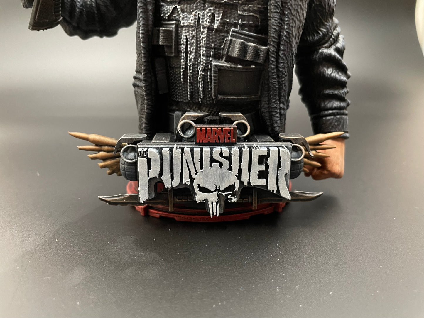 Punisher: 3D Printed Figure (Painted)