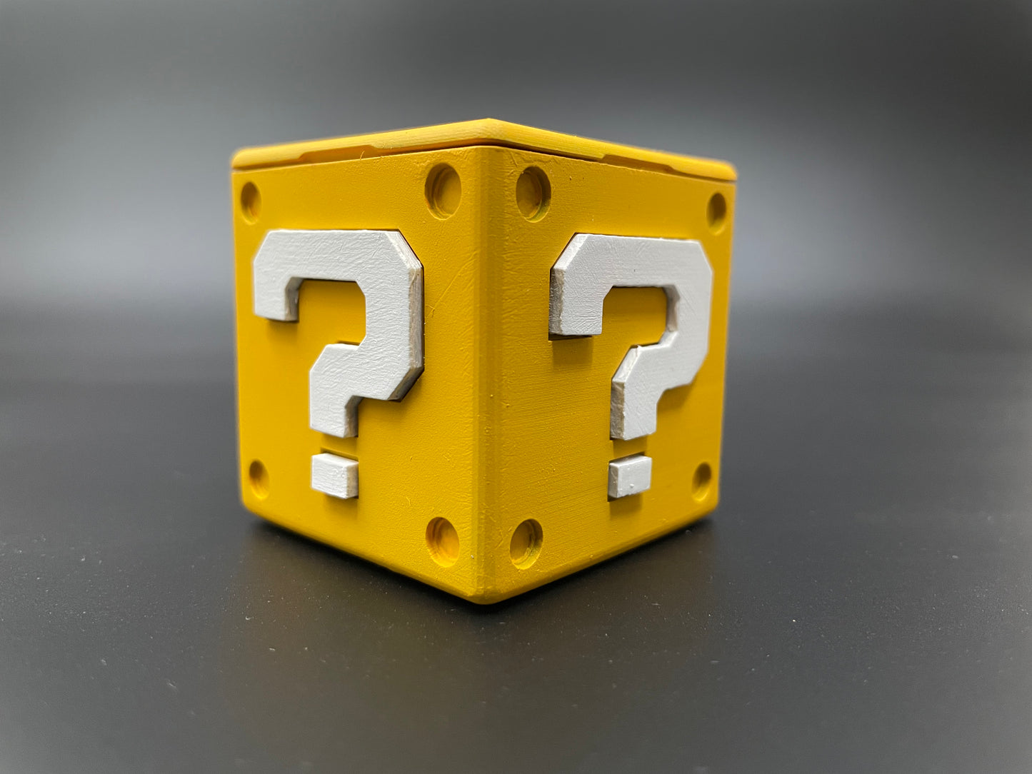 Question Block Switch Game Card Holder: 3D Printed (Painted)