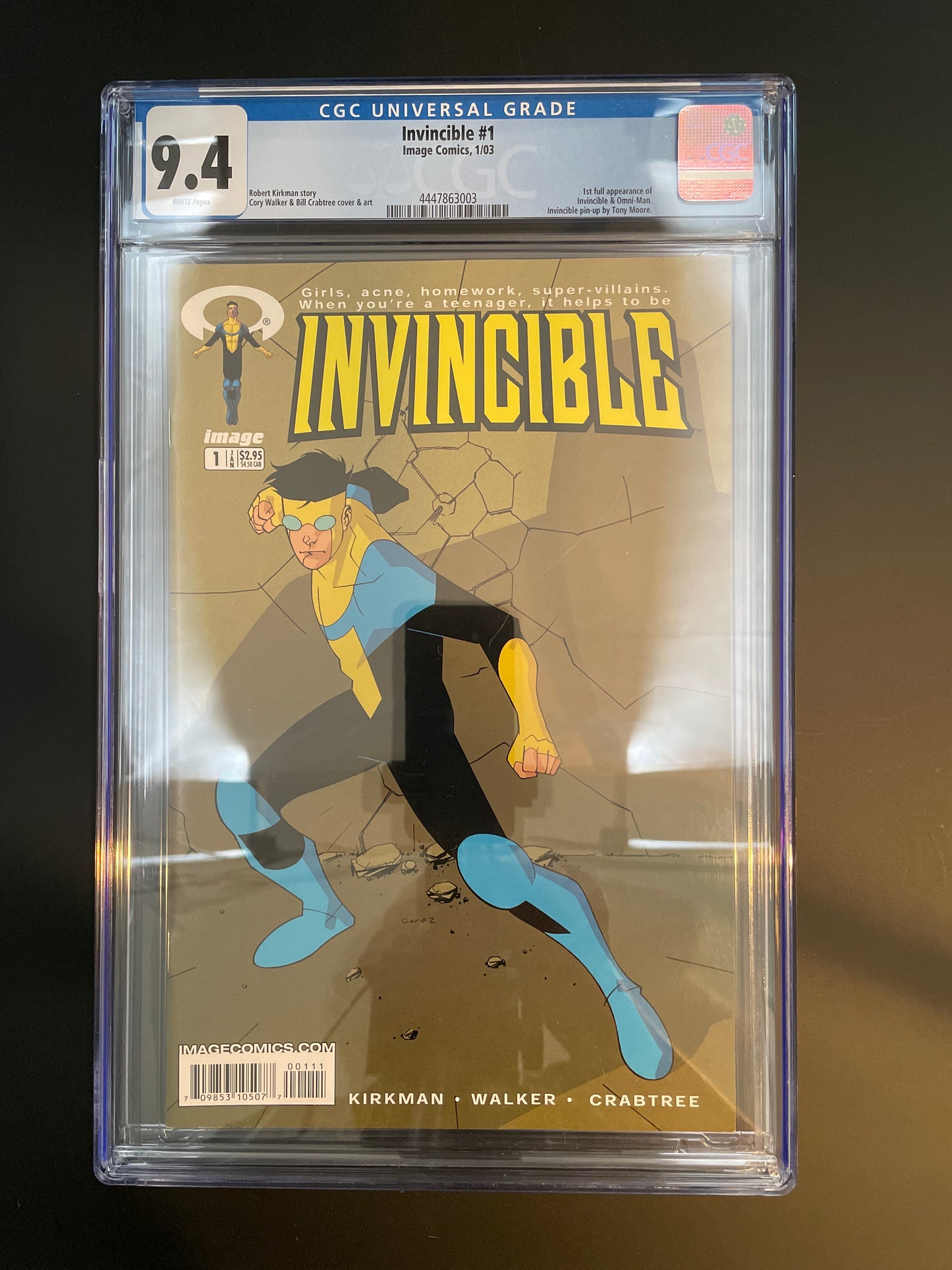 Invincible #1: CGC Graded 9.4