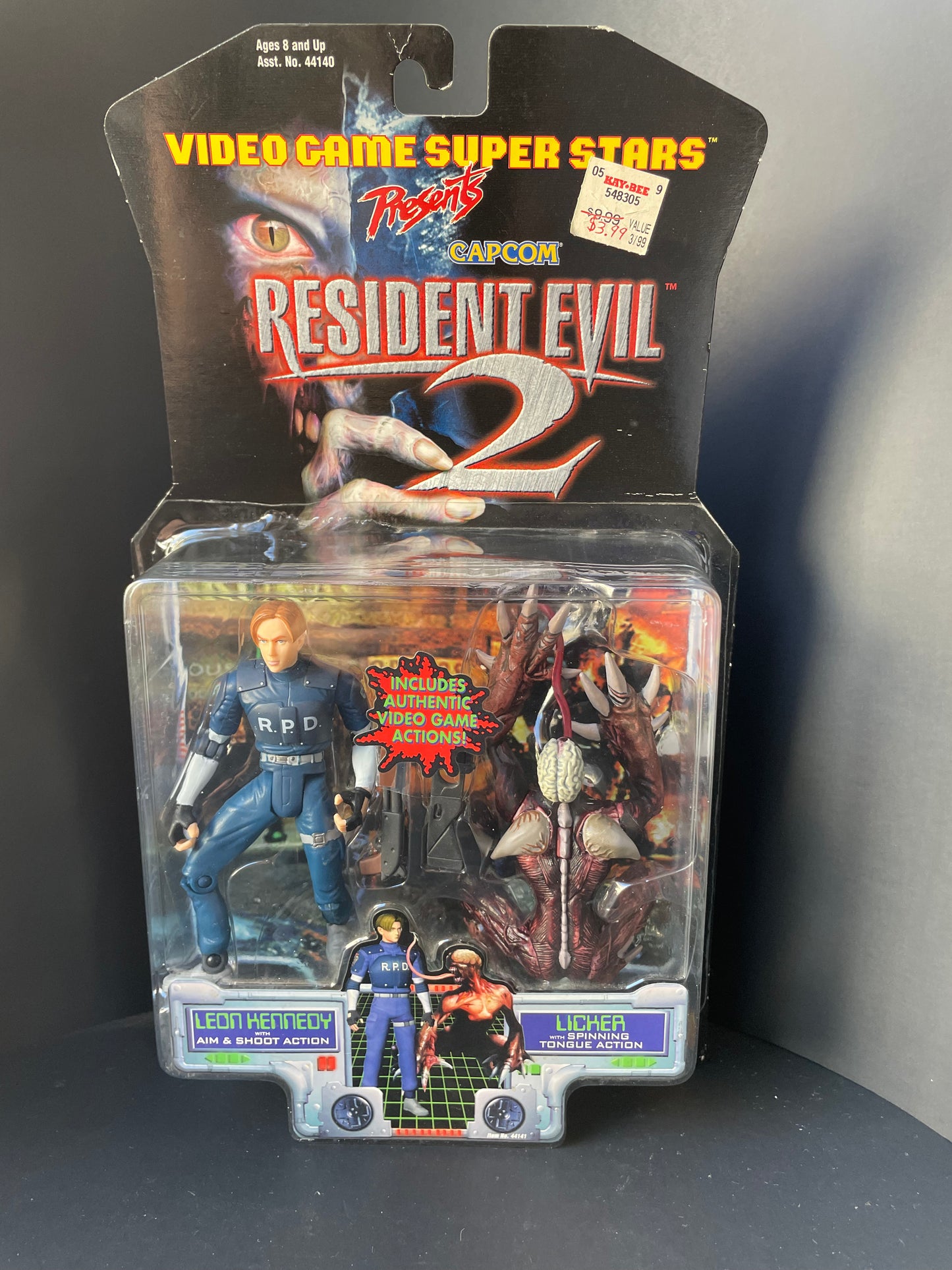 Resident Evil 2: Leon Kennedy & Licker