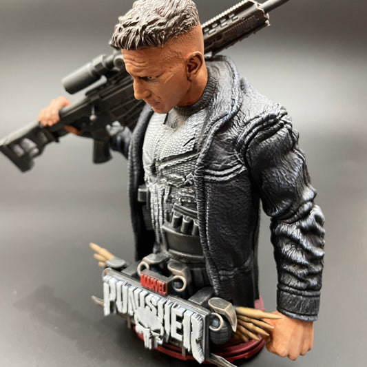 Punisher: 3D Printed Figure (Painted)