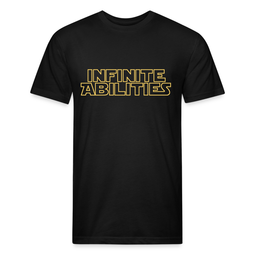 Infinite Abilities - Star Wars Fitted Cotton/Poly T-Shirt by Next Level - black