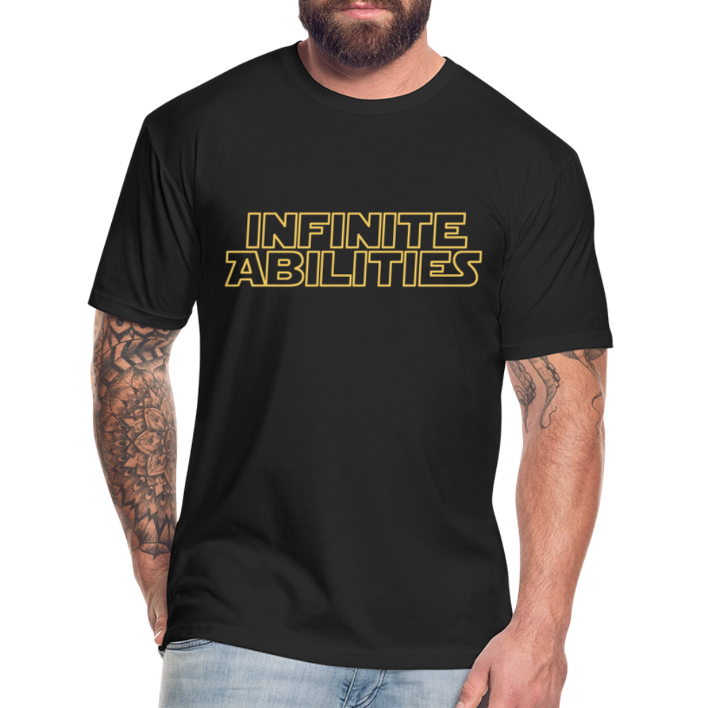 Infinite Abilities - Star Wars Fitted Cotton/Poly T-Shirt by Next Level - black