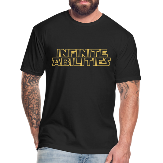 Infinite Abilities - Star Wars Fitted Cotton/Poly T-Shirt by Next Level - black