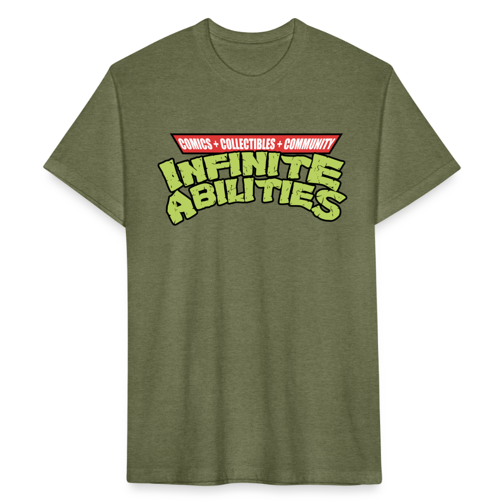 Special Edition: Infinite Abilities + Teenage Mutant Ninja Turtles T-Shirt - heather military green